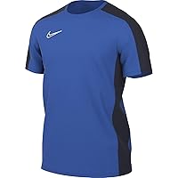 Nike Mens Short-Sleeve Soccer Top M Nk DF Acd23 Top SS, Royal Blue/Obsidian/White