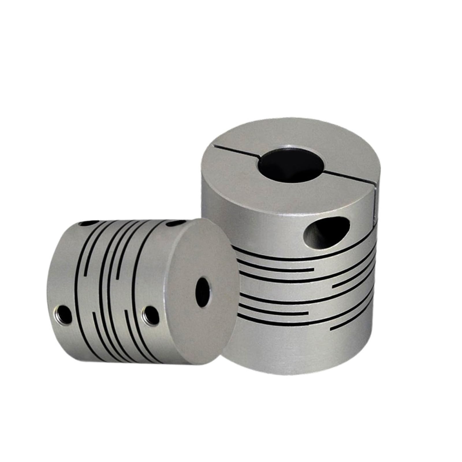 Rigid Coupling,Stainless Steel Rigid Coupling 1PCS D28.5L38 CNC Enoder Flexible Shaft Coupling Motor Aluminum Alloy Coupler(10X10)