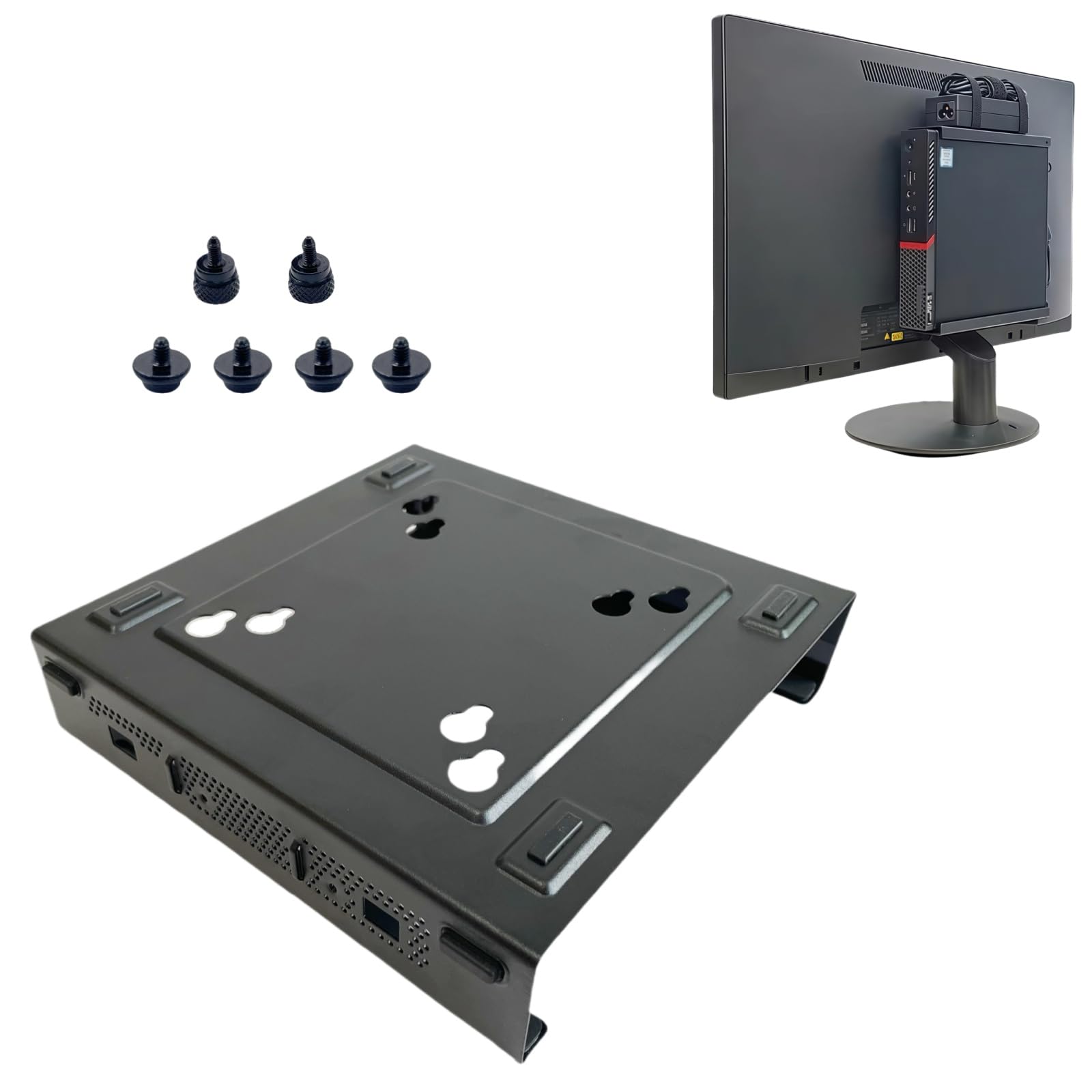 Amazon.com: Mini PC Monitor Mounting Bracket VESA for Lenovo