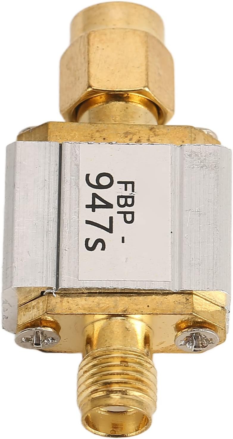 25MHz Bandwidth Saw Band Pass Filter with SMA Interface,935 to 960MHz Band Pass Filter,Lter for GSM90024K Gold Plated Structure Bandpass Fi