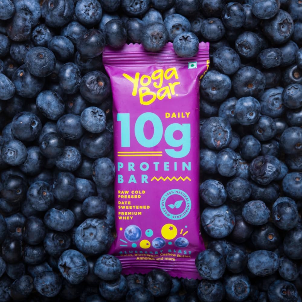 Yoga Bar Protein Bar - Blueberry Blast 50 gm Bar — Amazon image 3