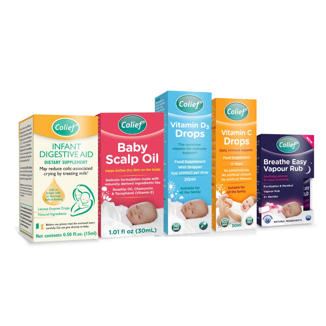 Colief Baby Scalp Oil 30ml Soothing Moisturising Oil for Baby