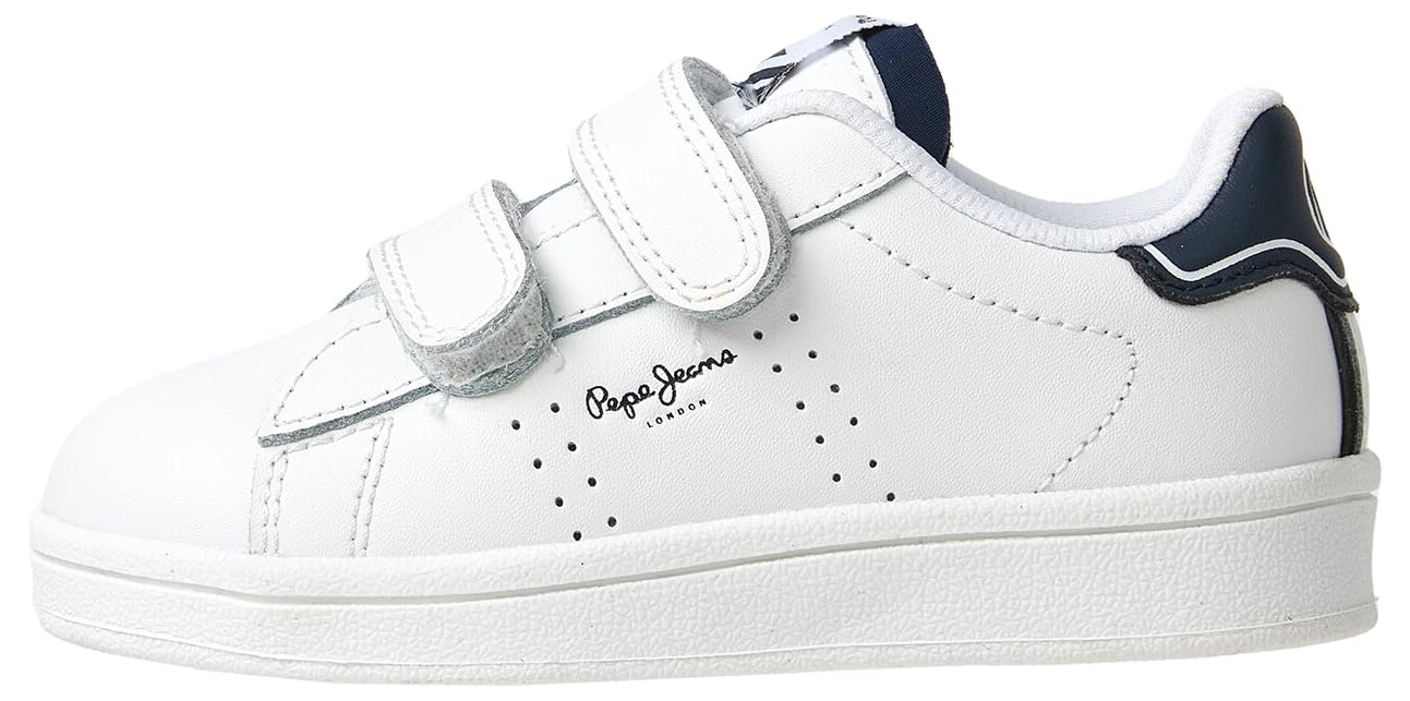 Pepe Jeans Player Basic BK, Zapatilla Niños