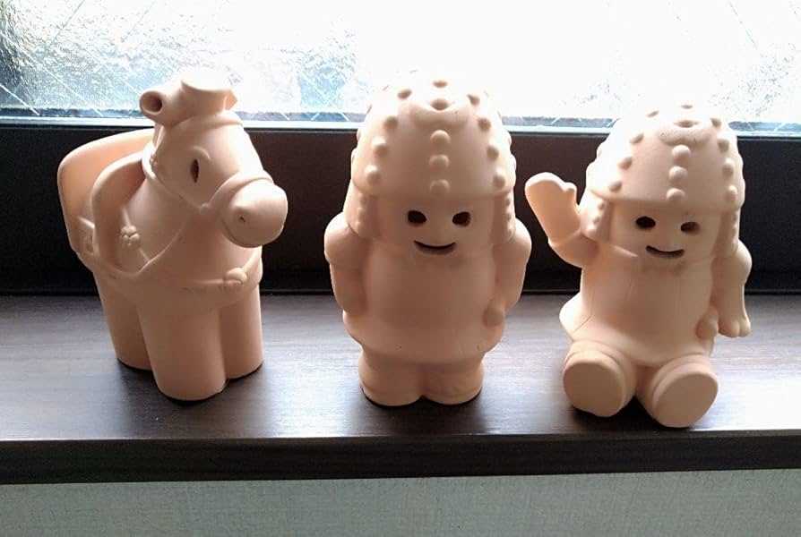 「おーい！はに丸」 素焼貯金箱 はに丸立ちポーズ＆ひんべい Amazon.co.jp: おーい はに丸くん ひんべえ 素焼き 貯金箱 はに