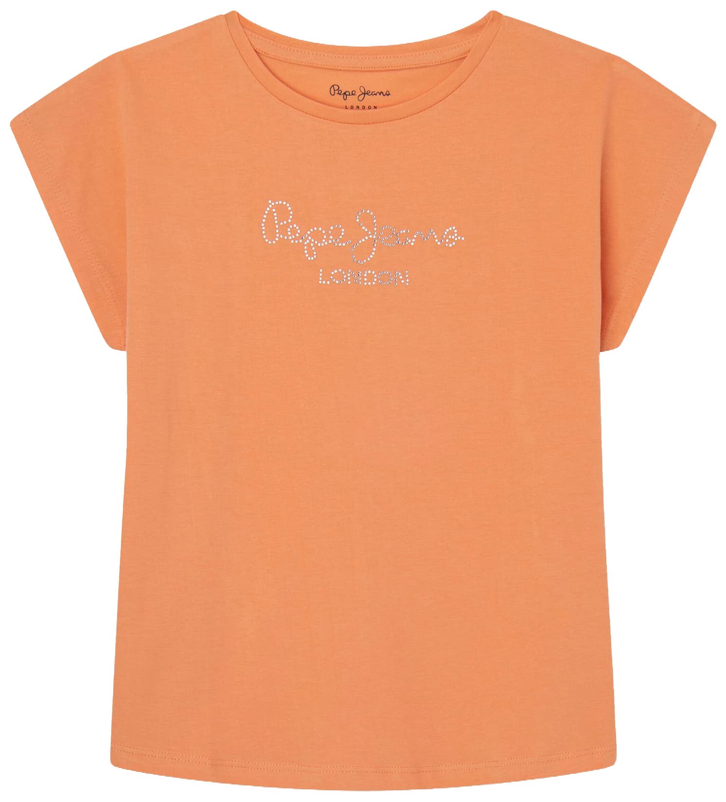 Pepe Jeans Nuria Camiseta, Naranja (Peach), 12 Años para Niñas