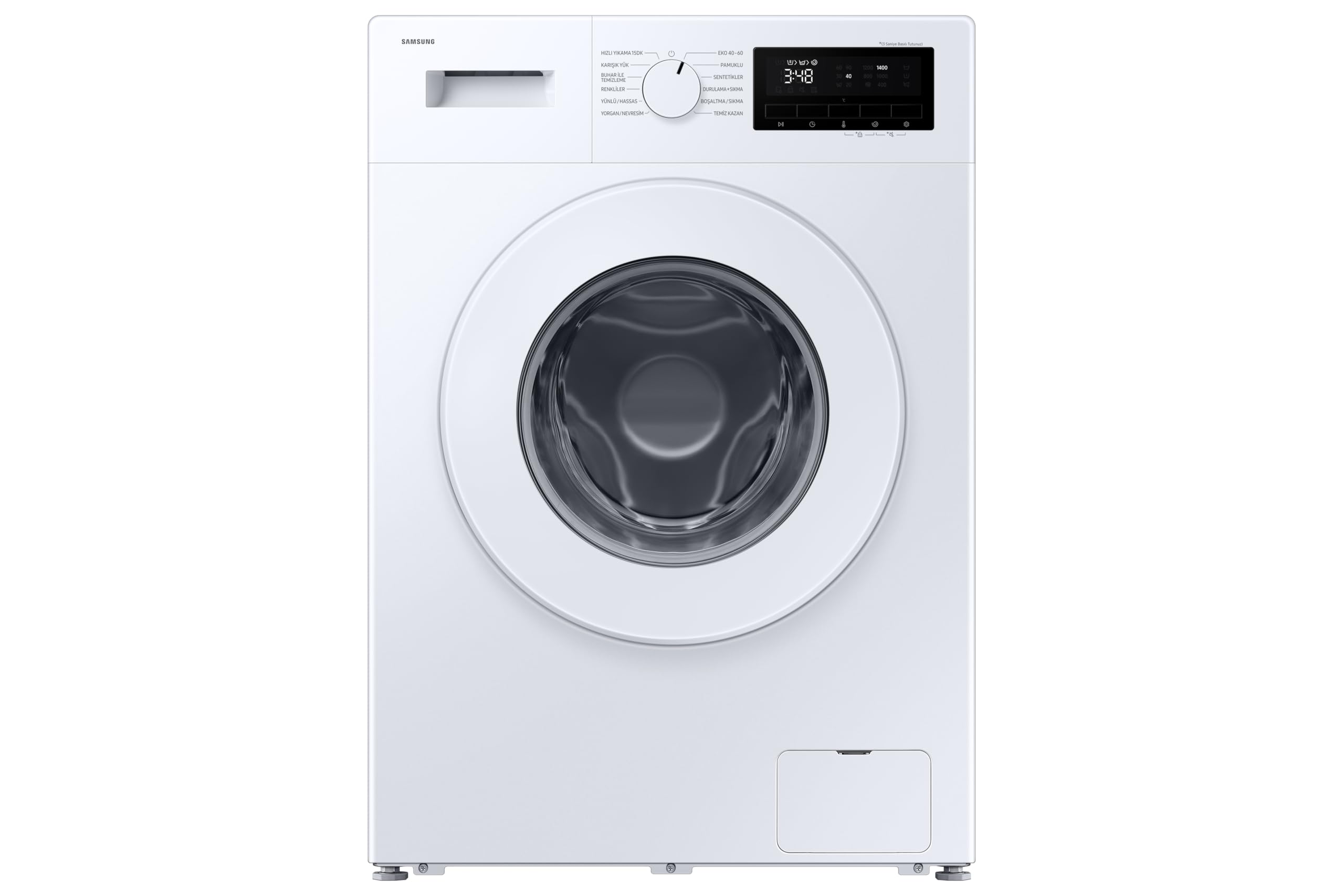Samsung Lavadora con fondo reducido 9kg Motor Digital Inverter Clase A Blanca WW90FG3M05TWEC