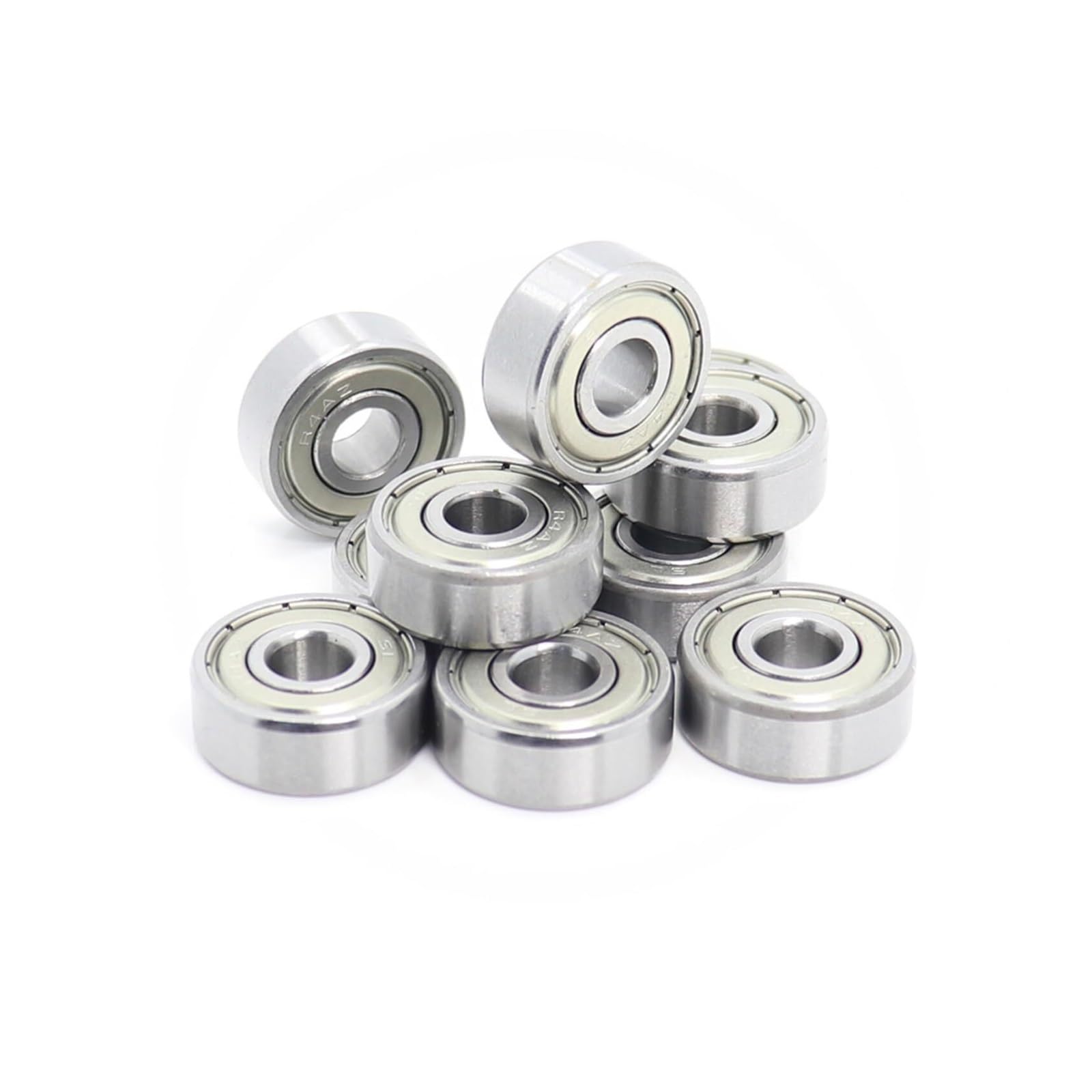 R4zz R4Azz Rodamiento R6zz R8zz ABEC-1 10PCS Rodamientos de bolas en miniatura con doble blindaje en pulgadas R4z R4Az R6z R8z(R4ZZ-A1-10PCS)(R6ZZ-A1-10PCS)
