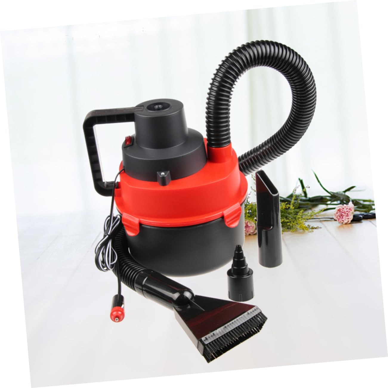 Beatifufu Handheld Compact Car Vacuum Cleaner 12v Auto Vacuum for Car Wet Dry Duster