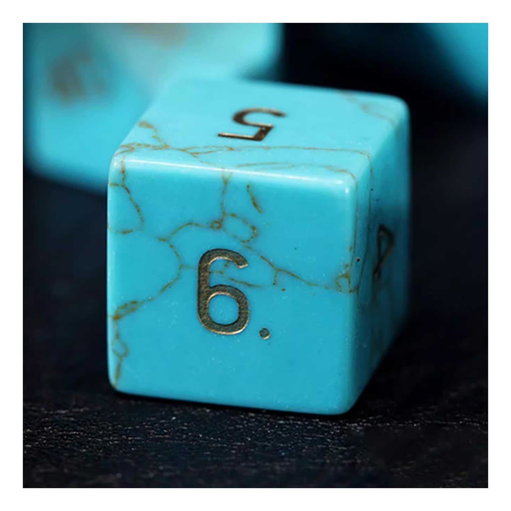 Set di dadi con bordi affilati con confezione regalo, Dungeons and Dragons, set di dadi poliedrici per giochi di ruolo D e D, set di dadi D20 D12 D10 D8 D6 D4