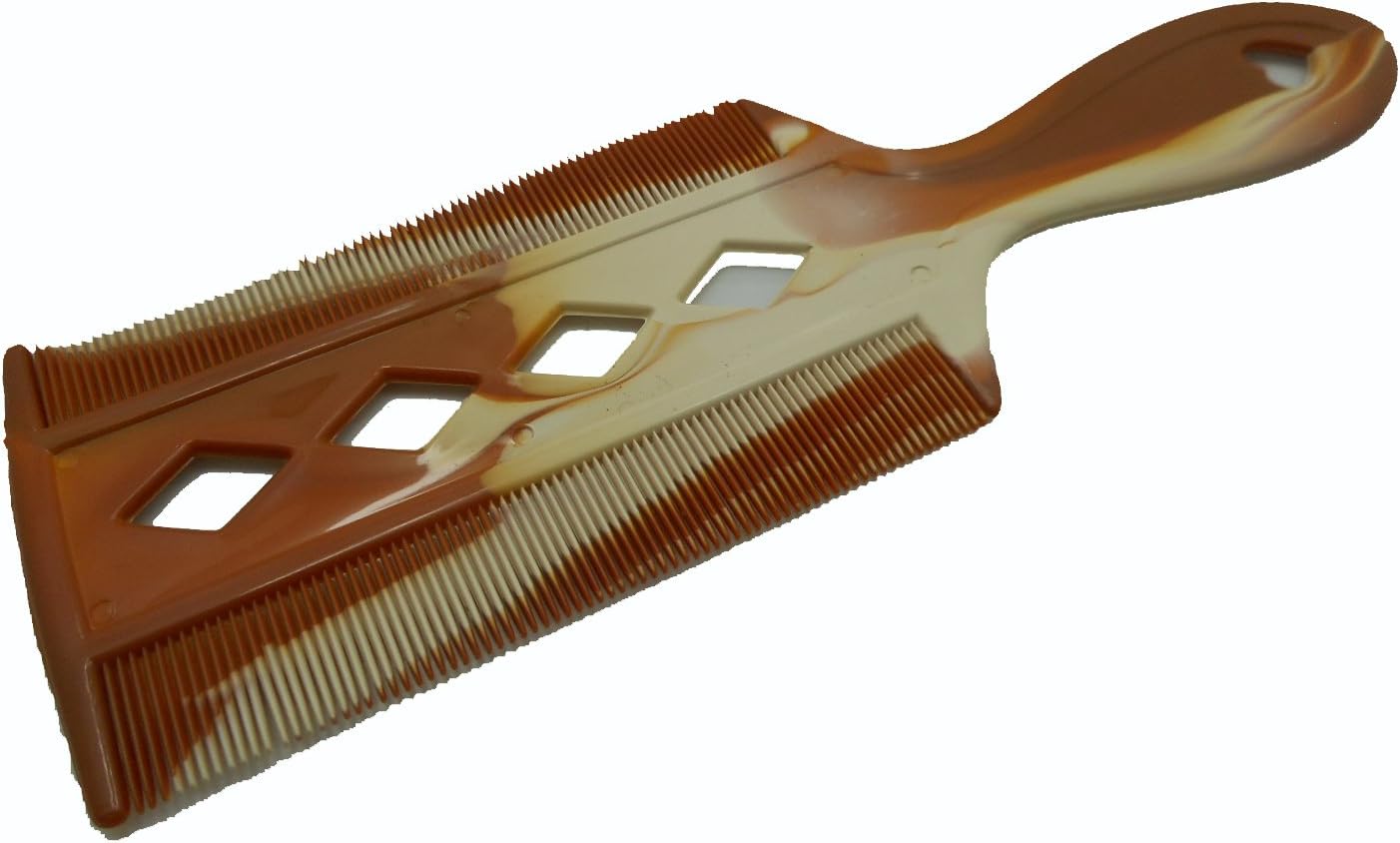 Beard Comb - Fine & Coarse Teeth with Handle