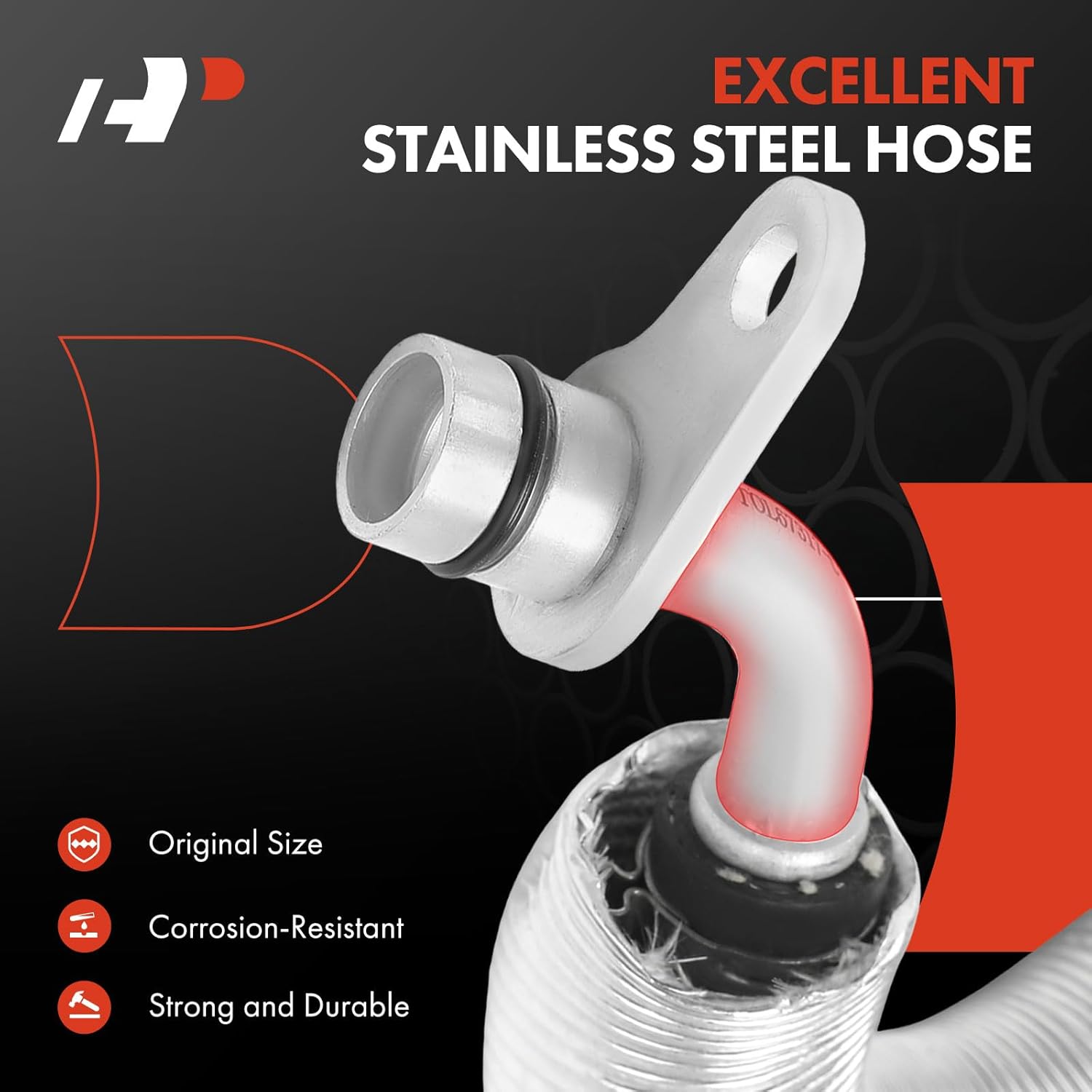 A-Premium Supply Turbocharger Coolant Line Compatible with BMW X1 2013, 135i 2011-2013, 335i GT xDrive 2014-2016, 335i xDrive 2011-2015, 435i xDrive Gran Coupe, ActiveHybrid 3, M2, M235i, 3.0L