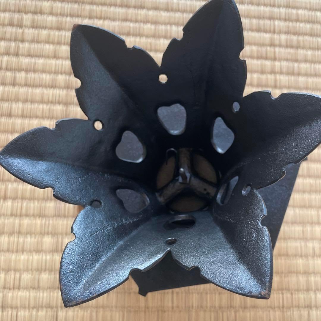 レトロ 南部鉄器 風鈴 六角 大型 レトロ 南部鉄器 風鈴 六角 大型 未