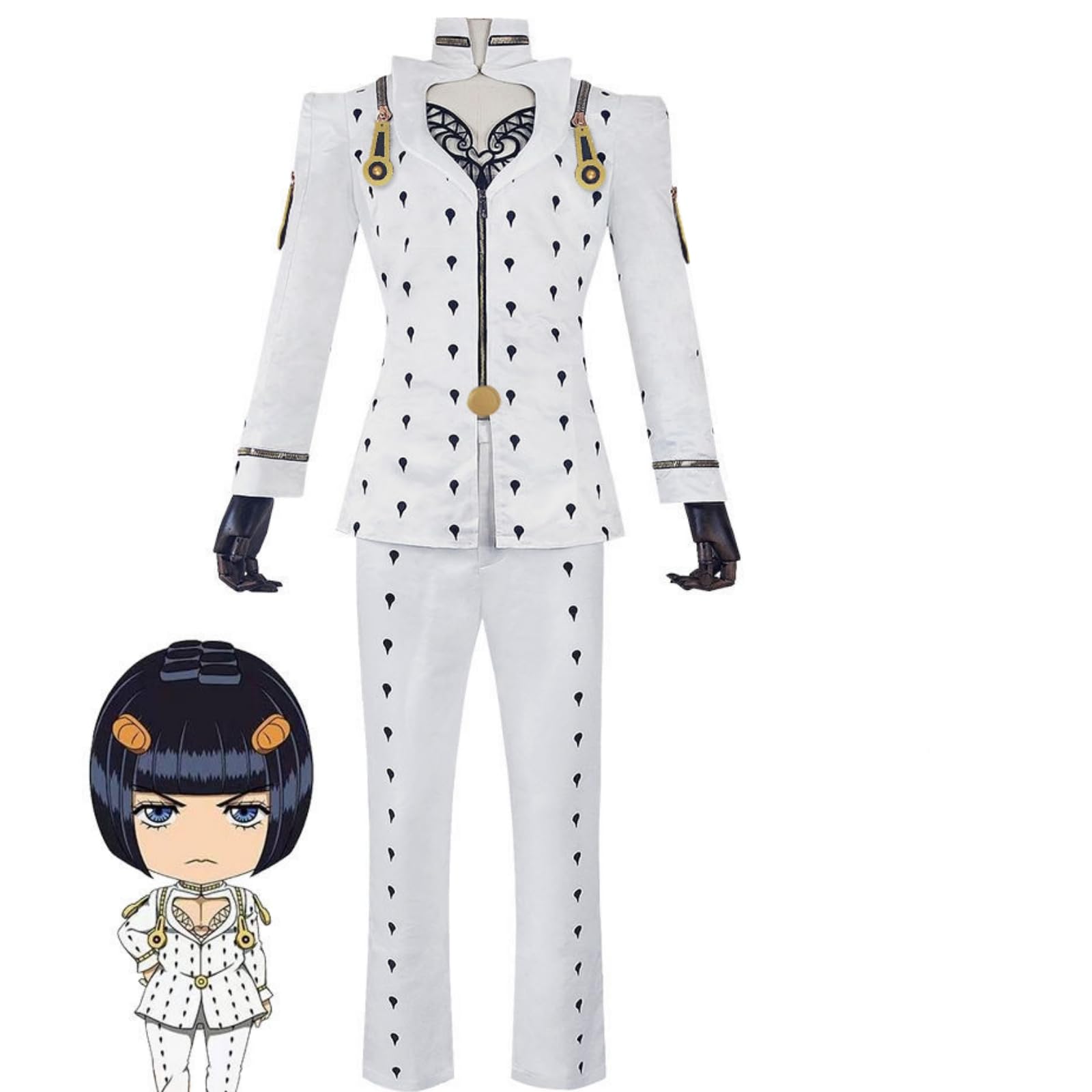 Amazon.co.jp: [Hushan] ブローノ・ブチャラティ コスプレ スーツ