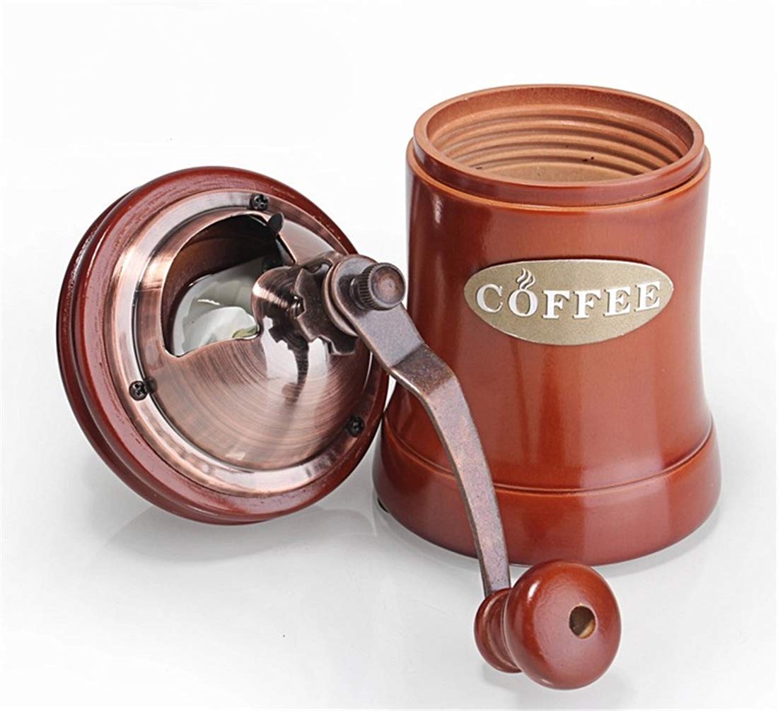 Kaffeemühle Manuell Handkaffeemühle Edelstahl Verstellbaren Keramikmahlwerk Retro Espressomühle Caffee Mühlen