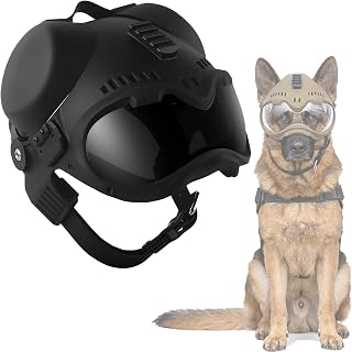 Tactical Dog Helmet Black