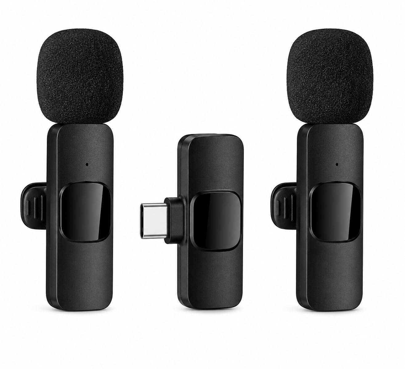 K9 Wireless Lavalier Microphone Dual Mics for iPhone & Type-C | Plug-and-Play, Noise Reduction, Live Streaming & Vlogging, Compact Lightweight Design, Stable Wireless Transmission-picture-32