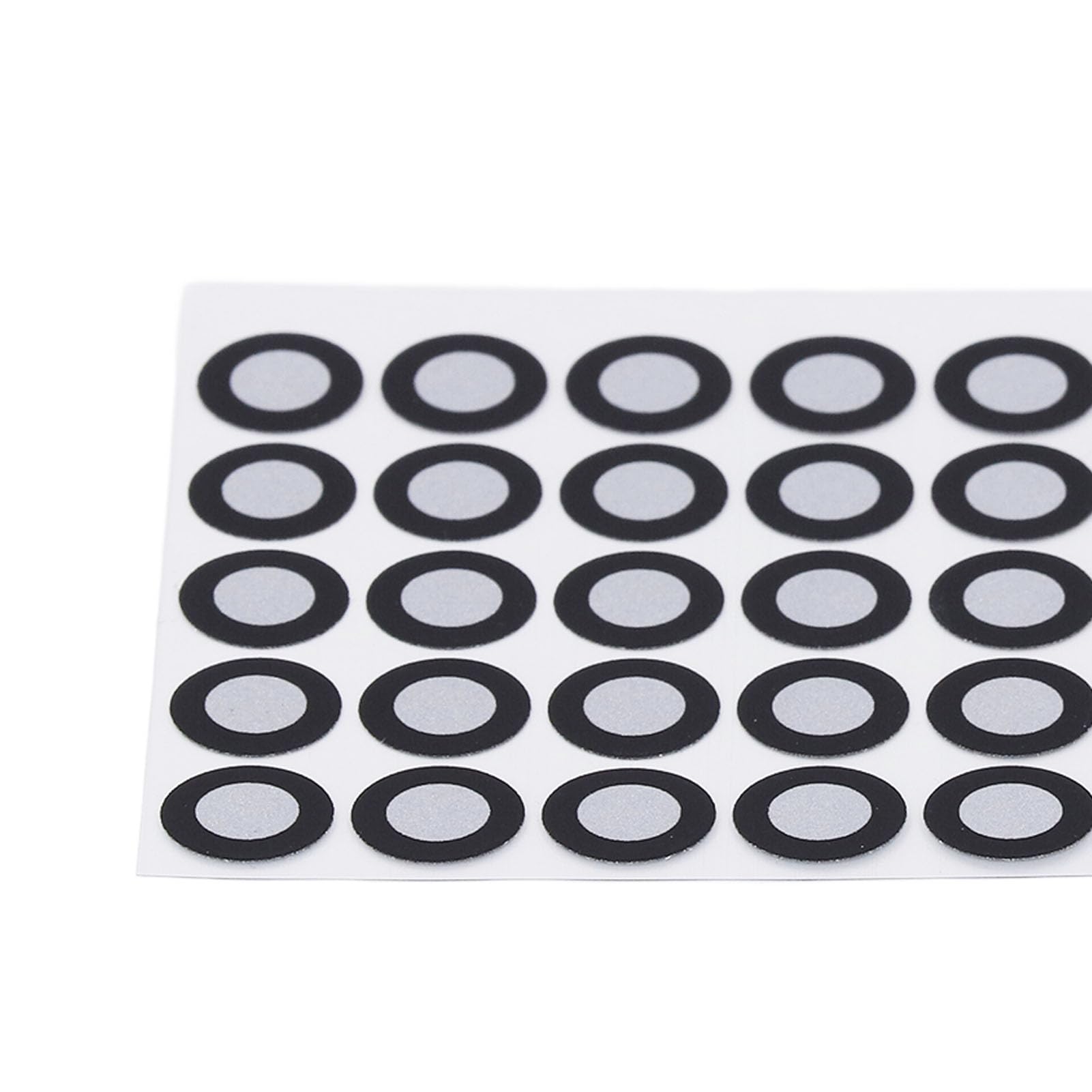 Markery śledzące Skanowanie 3D Kropki, 15 Arkuszy X 50 Sztuk 6,0 Mm Marker Skanujący 3D do Skanera 3D, Naklejki z Odbiciem Rozproszonym, Pozycjonowanie 3D, Naklejka z Znacznikiem