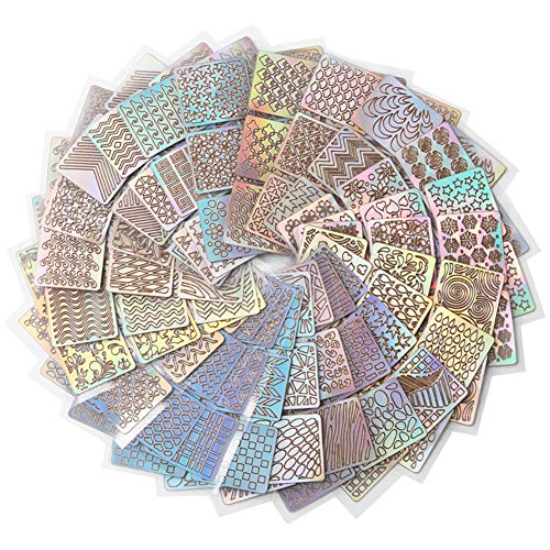 Nail Vinyls 24 Sheets Nail Stencils for Women 144 Nail Art Designs Reusable Nail vinyl Stencils Nail Stickers Decals Accessories DIY Nail Art Supplies French Acrylic Tip Manicure Decorations
