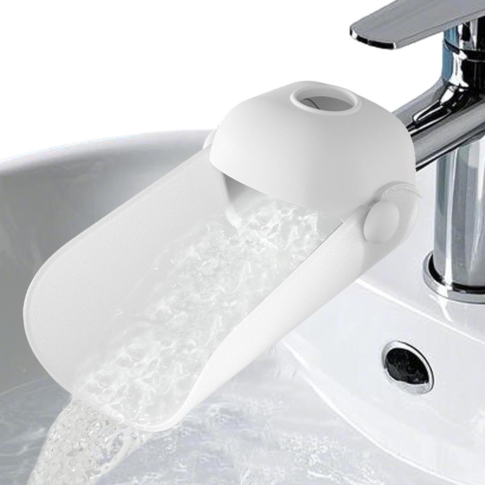 SAFELON Wasserhahn Extender Für Kinder - 2 Stück Set In Rosa