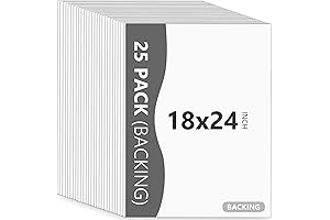 Matboard Uncut 25 Pack, 18x24