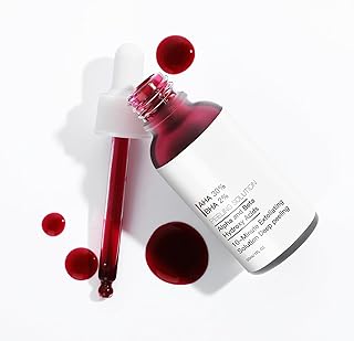AHA 30% + BHA 2% Peeling Solution, Glycolic Acid Peel with Lactic Acid, AHA BHA Exfoliant for Large Pores, Wrinkles & Fine Lines, Chemical Peel for Face at Home, 30 ML / 1.0 FL Oz