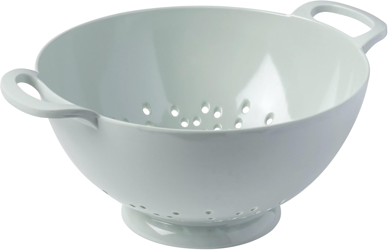 Zeal Melamine Colander/Strainer (20cm) -Red, Sage Green