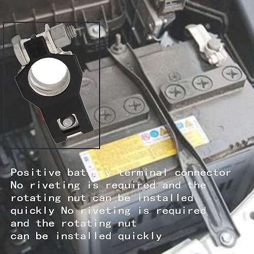 Miniatura 7 de Abrazaderas de terminales de batería automotrices compatibles para Toyota Nissan Positive Battery Post 90982-05035 90982-06022 Adaptador de