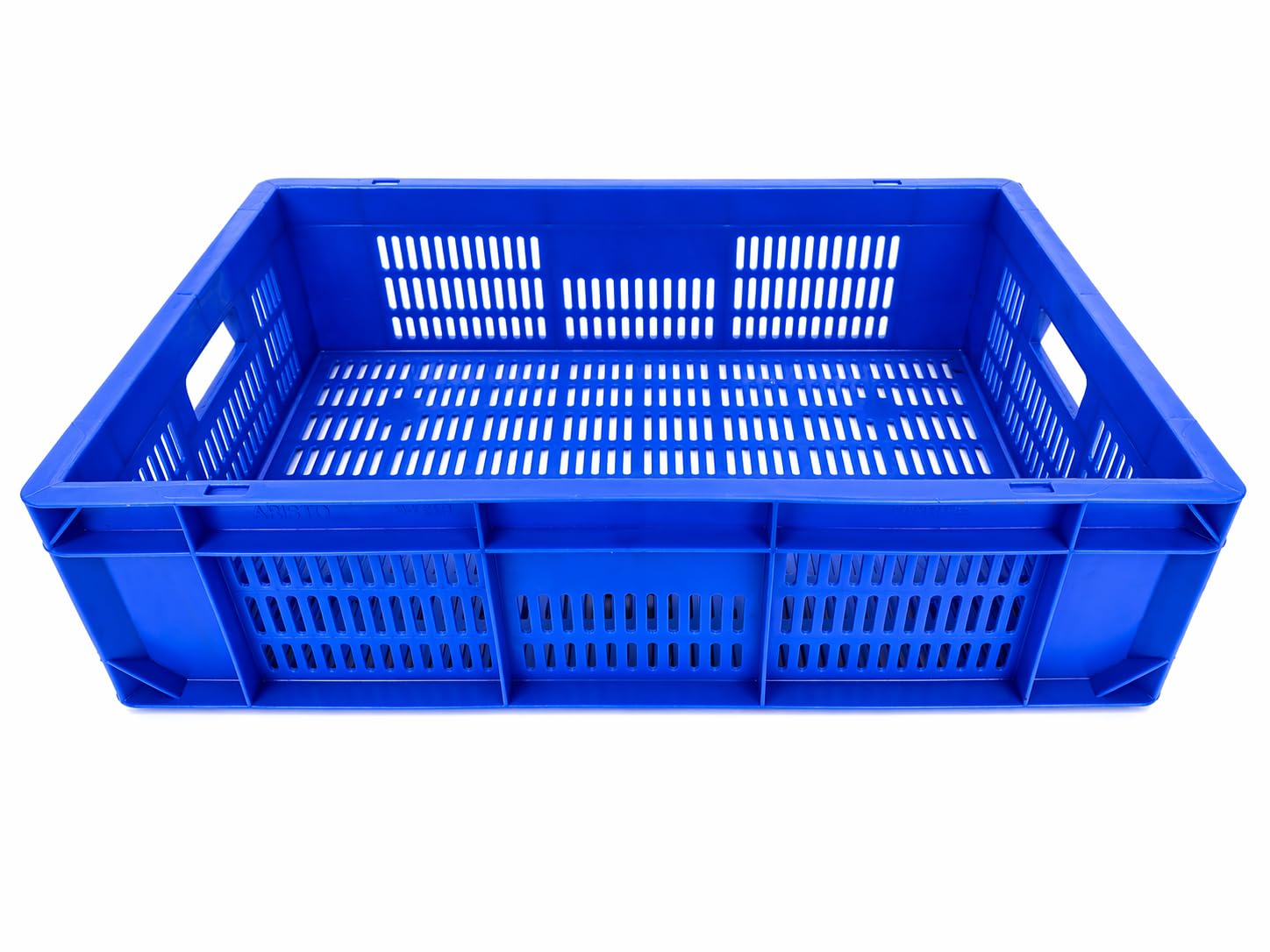 ARISTO Blue Polypropylene Storage Crate - 22L -1