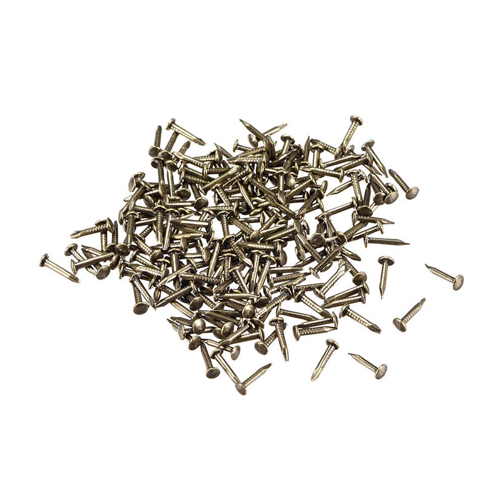 Clous en acier pour brique sans tordre vos fixations 1x8mm bronze 300 pièces