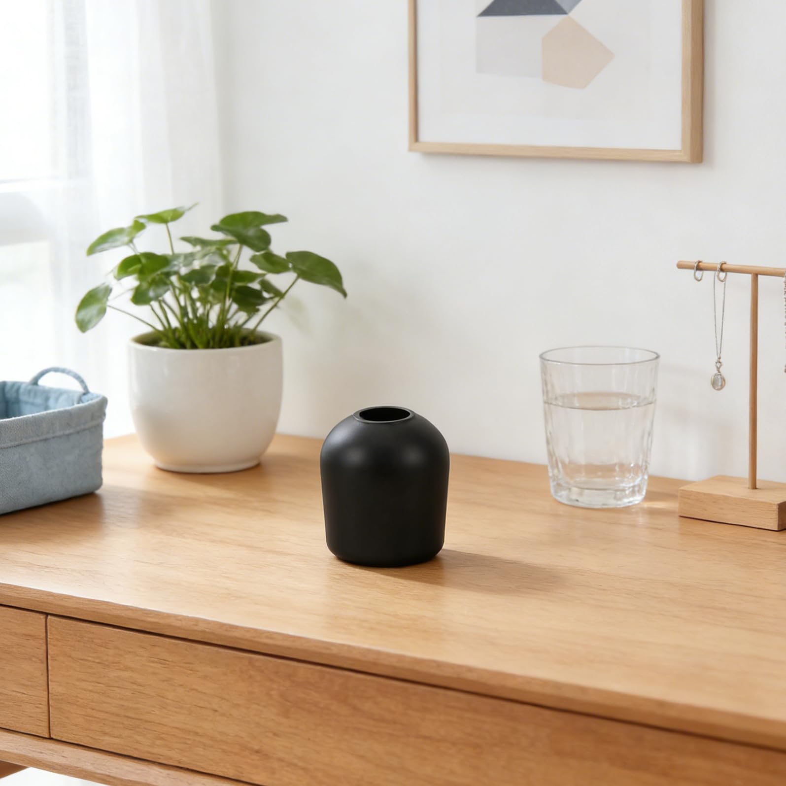 2 Stück Glas Aromaflaschen 300 Ml Wiederbefüllbare Verstärkte Duftdiffusor Flaschen mit Duftstäbchen Dekorativer Raumduft für Zuhause und Büro