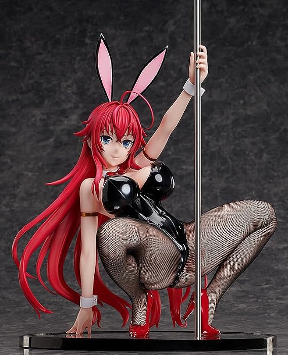 High School D x D Hero Rias Gremory Bunny Ver. 2nd 1/4 Scale Plastic Painted Finished Figure