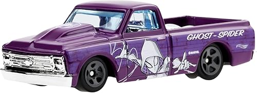 Miniatura 4 de Hot Wheels Marvel Spider-Man - 5/5 Ghost-Spider '67 Chevy C10