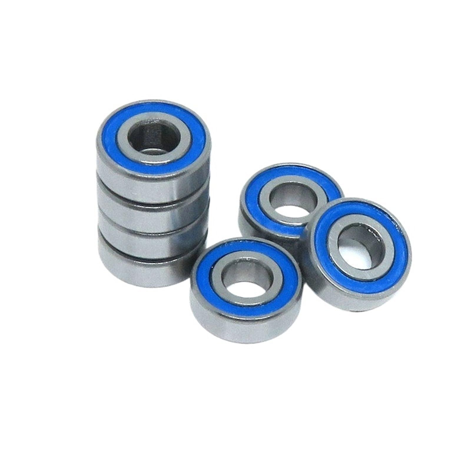 10 sztuk 5x12x4 MR125 2RS łożysko kulkowe 5 * 12 * 4 łożysko kulkowe głębokie MR125RS Bule uszczelki RC łożysko ABEC3