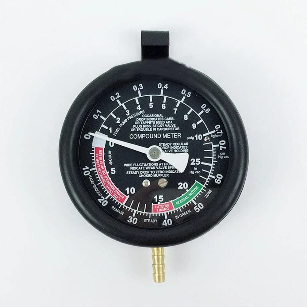 High Precision Car Engine Vacuum Pressure Gauge Tester Meter for Fuel System Sealing Leak Tool Test Kit