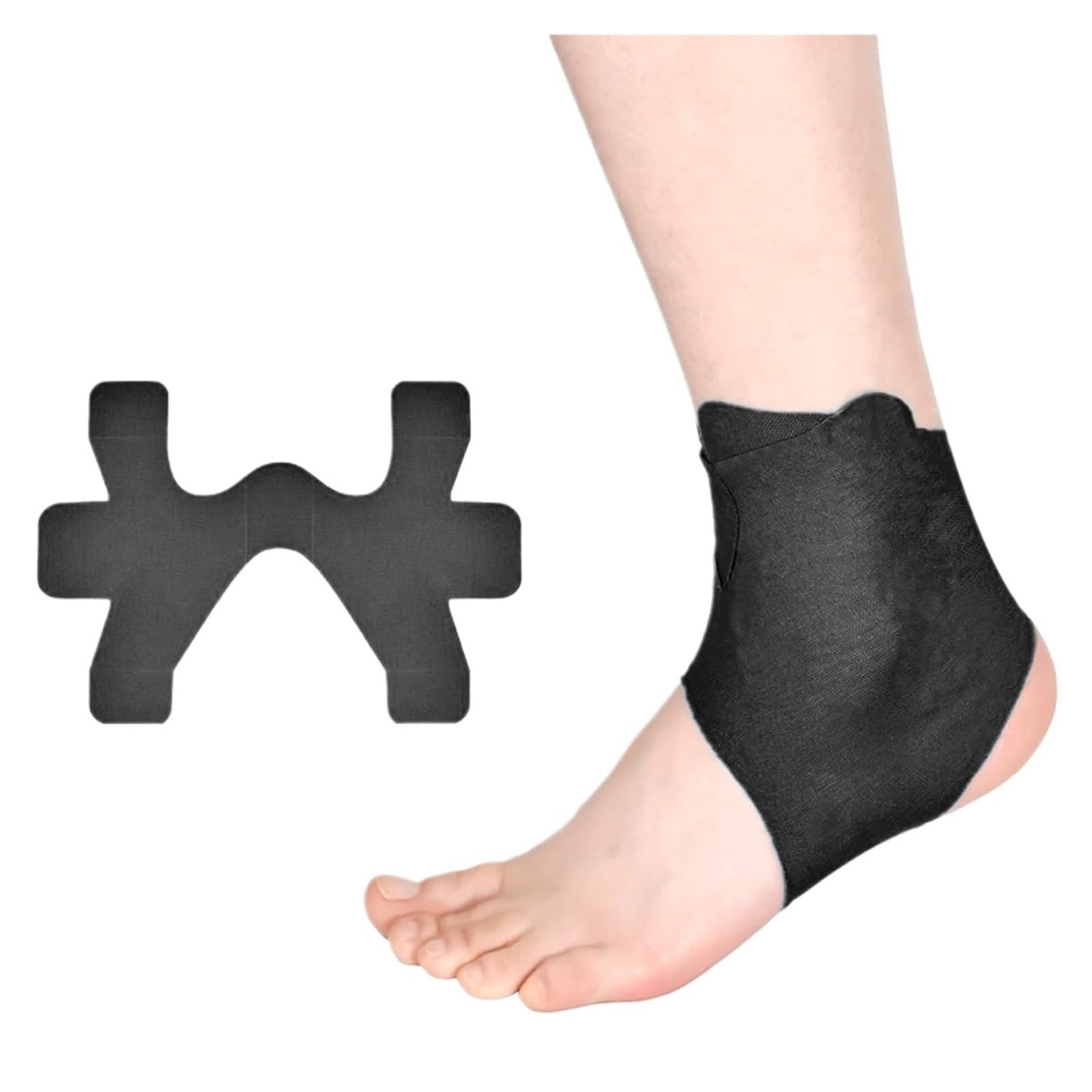 Arch Compression Strap 10PCS Precut Kinesiology Tape for Ankle Support Sports
