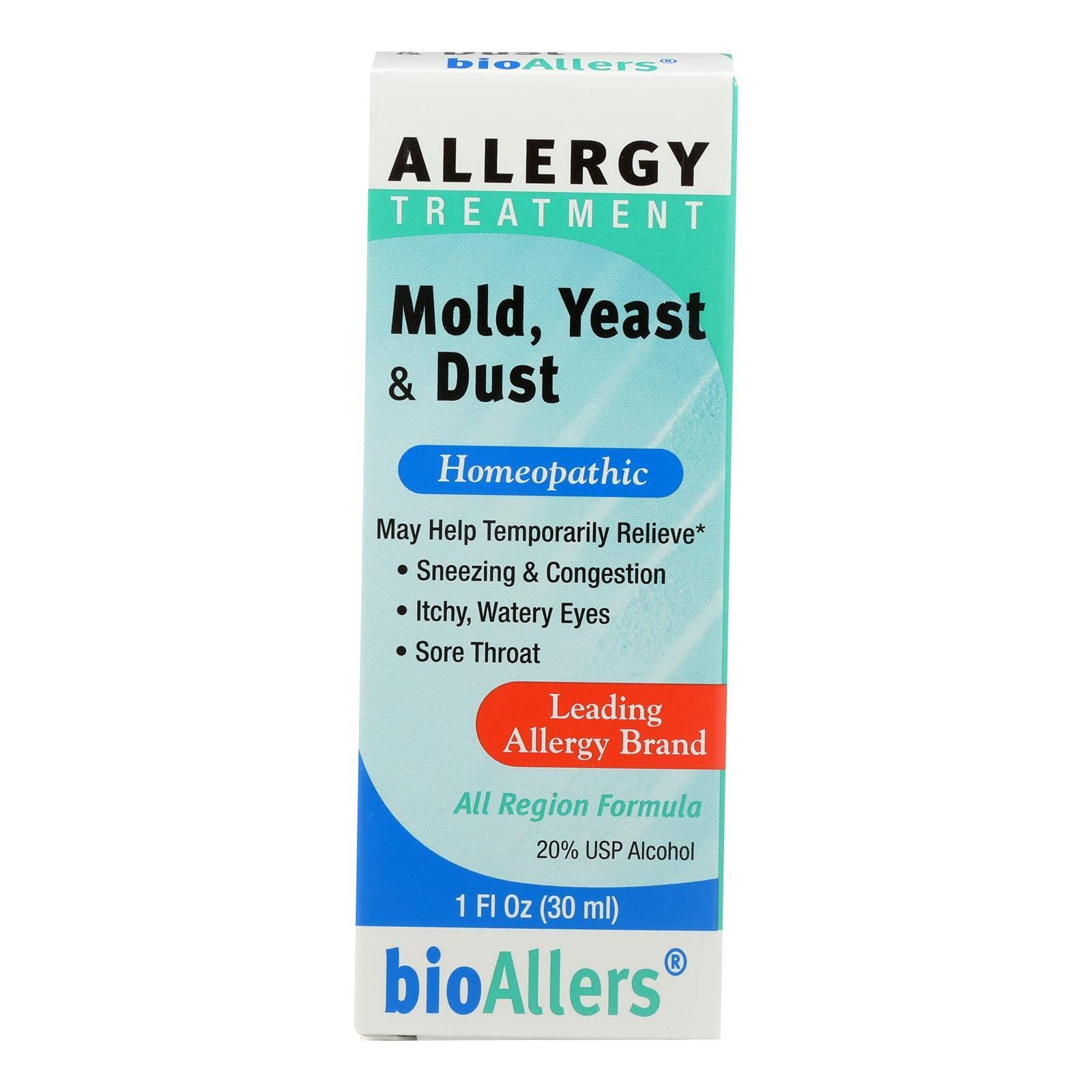 Bio Allers Mold Yeast Dust Allergies 1 Oz5