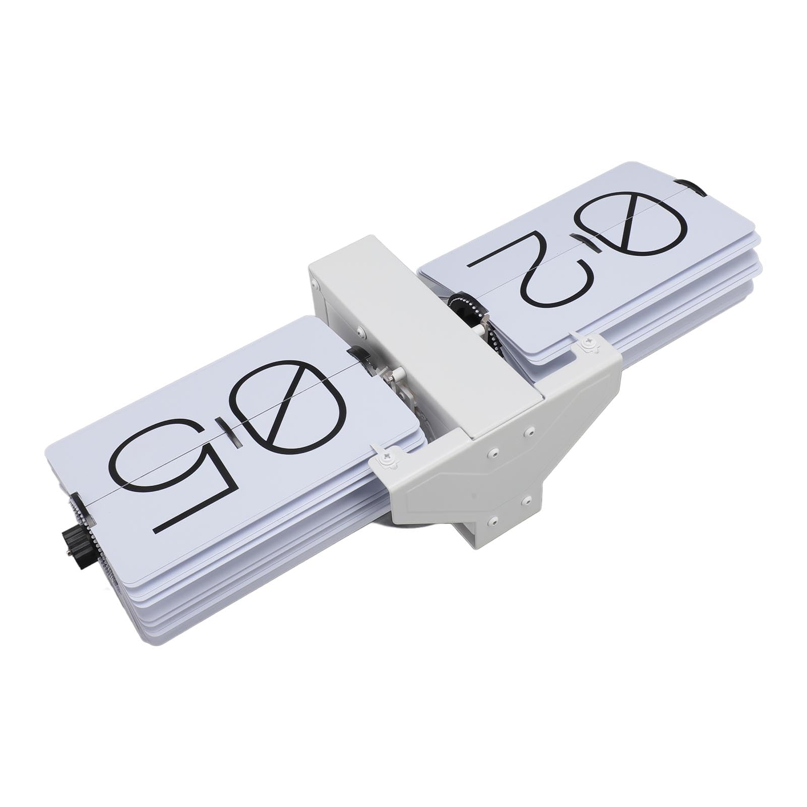 Horloges de Table, Rétro en Acier Inoxydable 304 PVC, Grande Horloge à Bascule Facile à Lire pour Dortoir (#1)