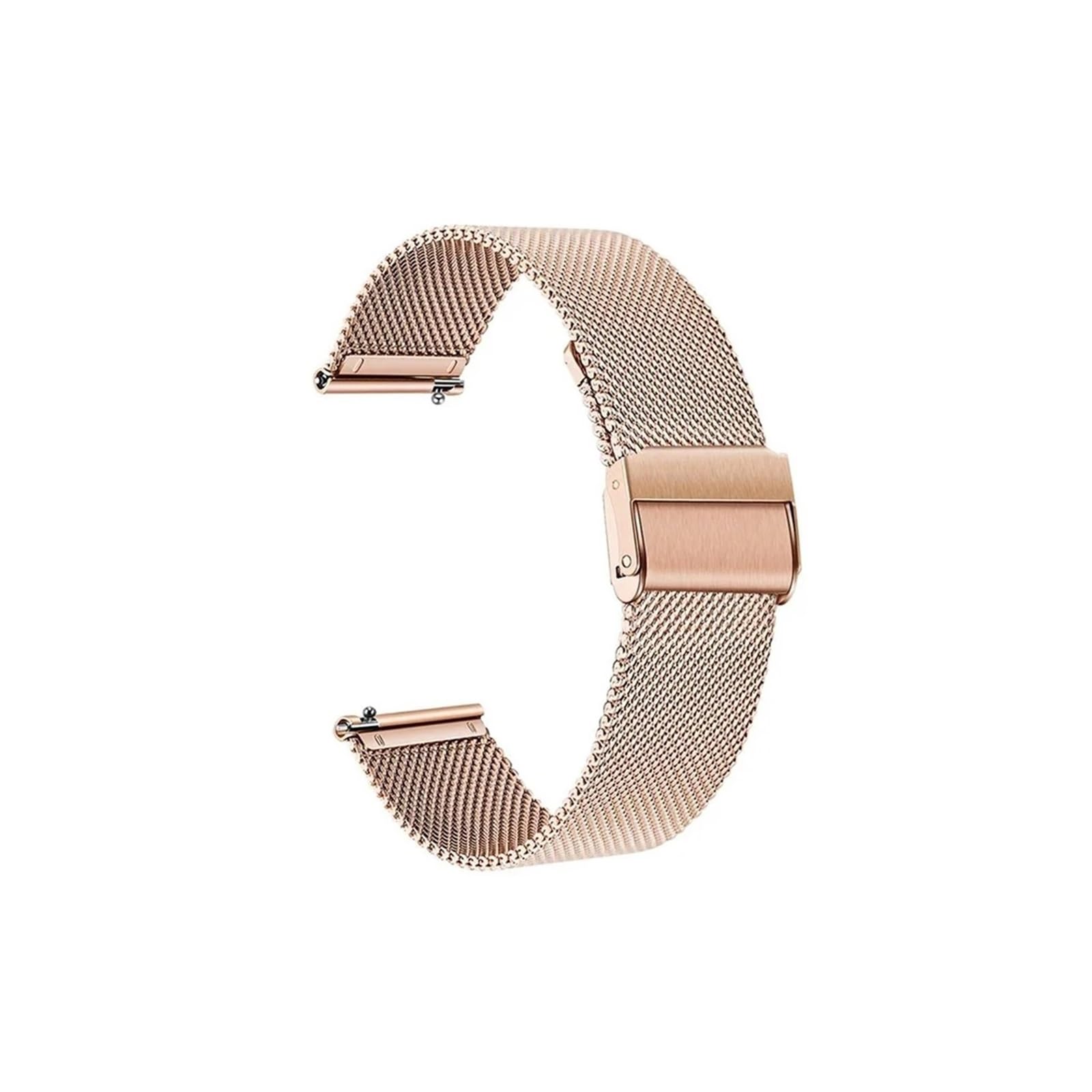 JFGCTYHXY Metal straps, Milanese Stainless Steel Watchband fitQuick Release Watch Band Strap(Gold,22mm)