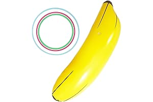 Dohia Inflatable Naughty Bachelorette Party Banana Ring Toss Game Sex Toys for Adults
