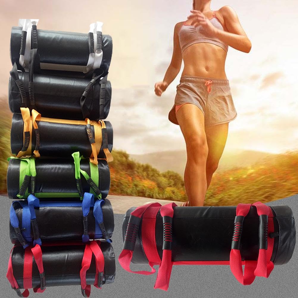 Power Bag,Sacs de Sable d'Haltérophilie Sac de Sable de Musculation de 20 kg, Poids de 10 kg, Poids de Fitness, Poids d'entraînement de 15 kg