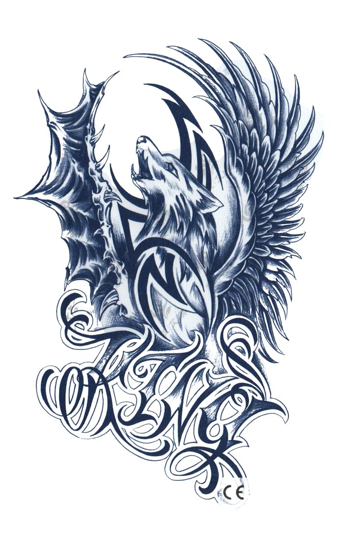 Amazon.co.jp: ジャグアタトゥー タトゥーシール 2週間で消える