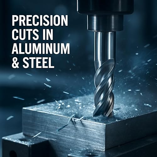 Miniatura 5 de F & J Cutter Grinding Service Wolverine - Broca de carburo para fresado y taladrado, paquete de brocas Wolverine de 3 flautas, ideal para taladrado