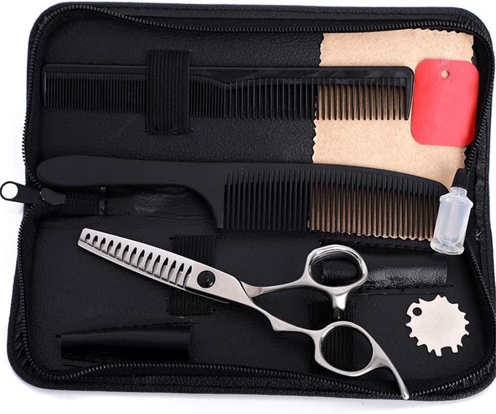 Hairdressing Scissors Left Handed Series Sharp and Precise Cut Left-Hand Haircut Barber Scissors Haircut Tool Kit for Left-Handed Hairdresser Use 6.0 Inches