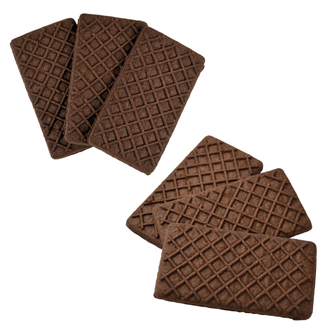 KG 5,30 (CIRCA 400 pz) BISCOTTI AL CACAO SENZA GLUTINE IDEALI PER REALIZZARE BISCOTTO GELATO, GELATO, BASE PER SEMIFREDDI E DOLCI