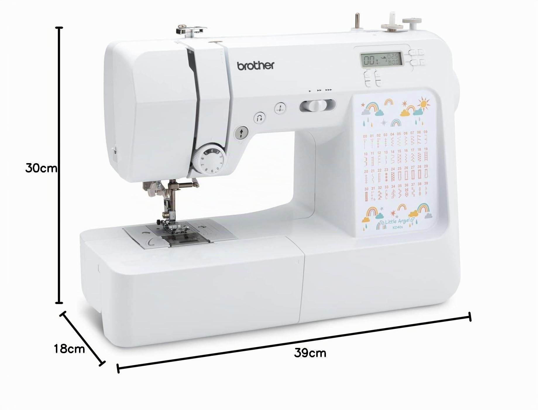 Brother KD 40S Little Angel Computer Nähmaschine