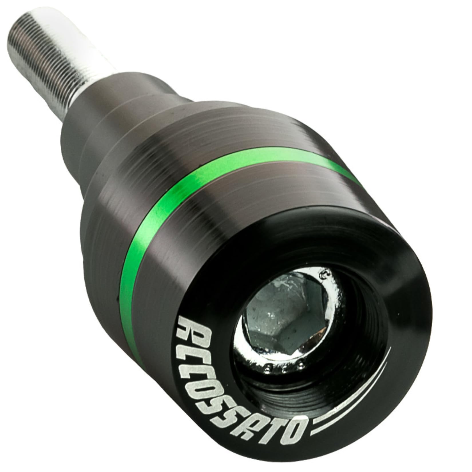 Tampone paracarena Accossato verde per Mv Agusta Brutale 675 dal 2012 al 2018 (CC675)