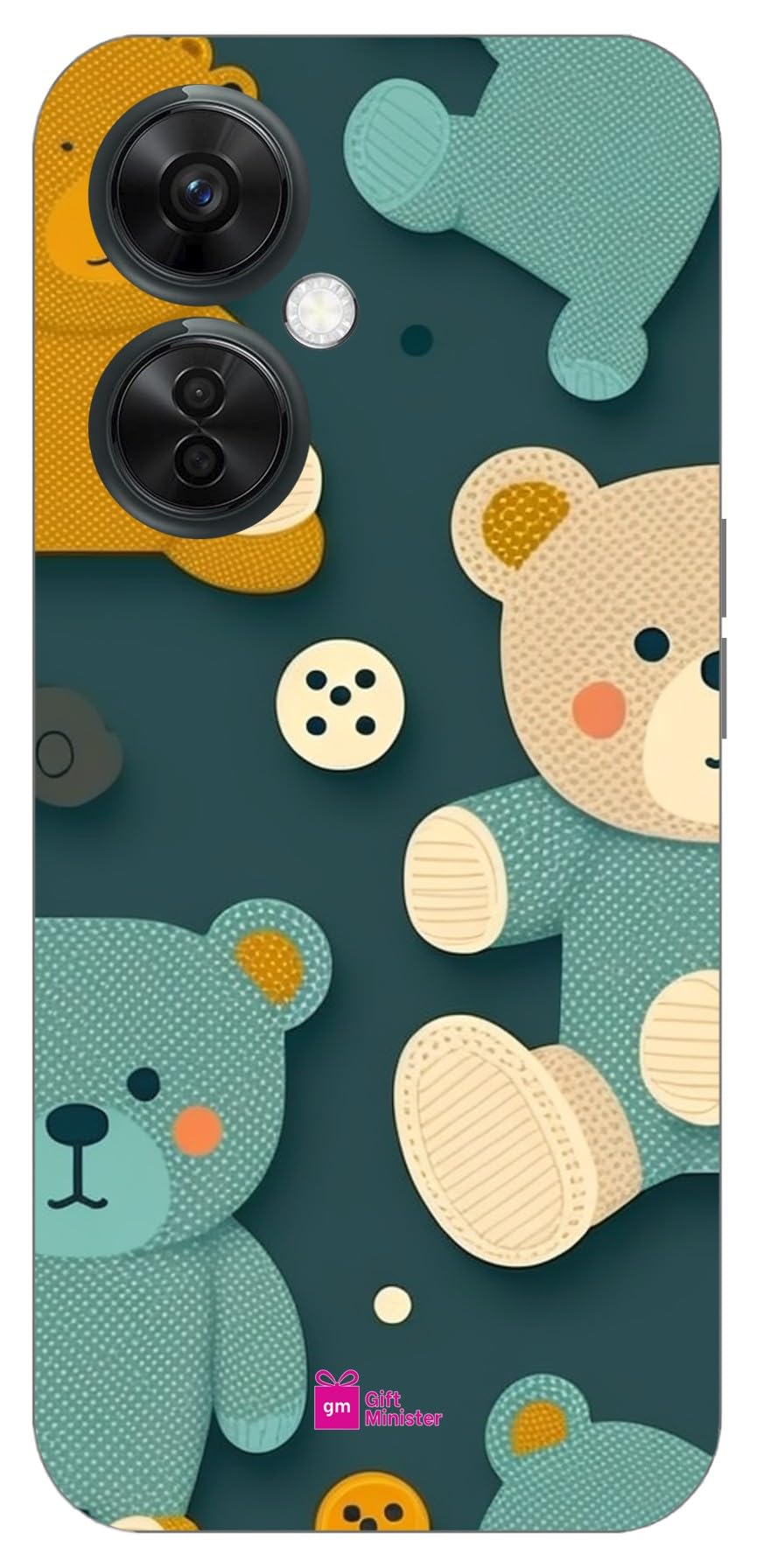 Gift Minister Soft Designer Mobile Case for One Plus Nord Ce3 Lite 5G Back Cover Peru - Unique Mindblowing Natural Elements Teddy Bear Icons Flattened Flexible Anti-Fingerprint Shockproof 1Pcs 17015 (B0CPX9L7BV) Amazon Price History, Amazon Price Tracker