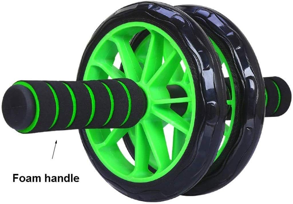 Abdominal Muscle Wheel - Exercise Roll Abdomen Auxiliary Push Wheel Exercise Fitness Equipment Home Mute Abdominal Muscle Round