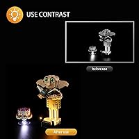 Vista 15 de Vaodest Luz LED para Lego 76422 Diagon Alley: Weasleys' Wizard Wheezes Set, diseño y configuración compatible con el modelo 76422