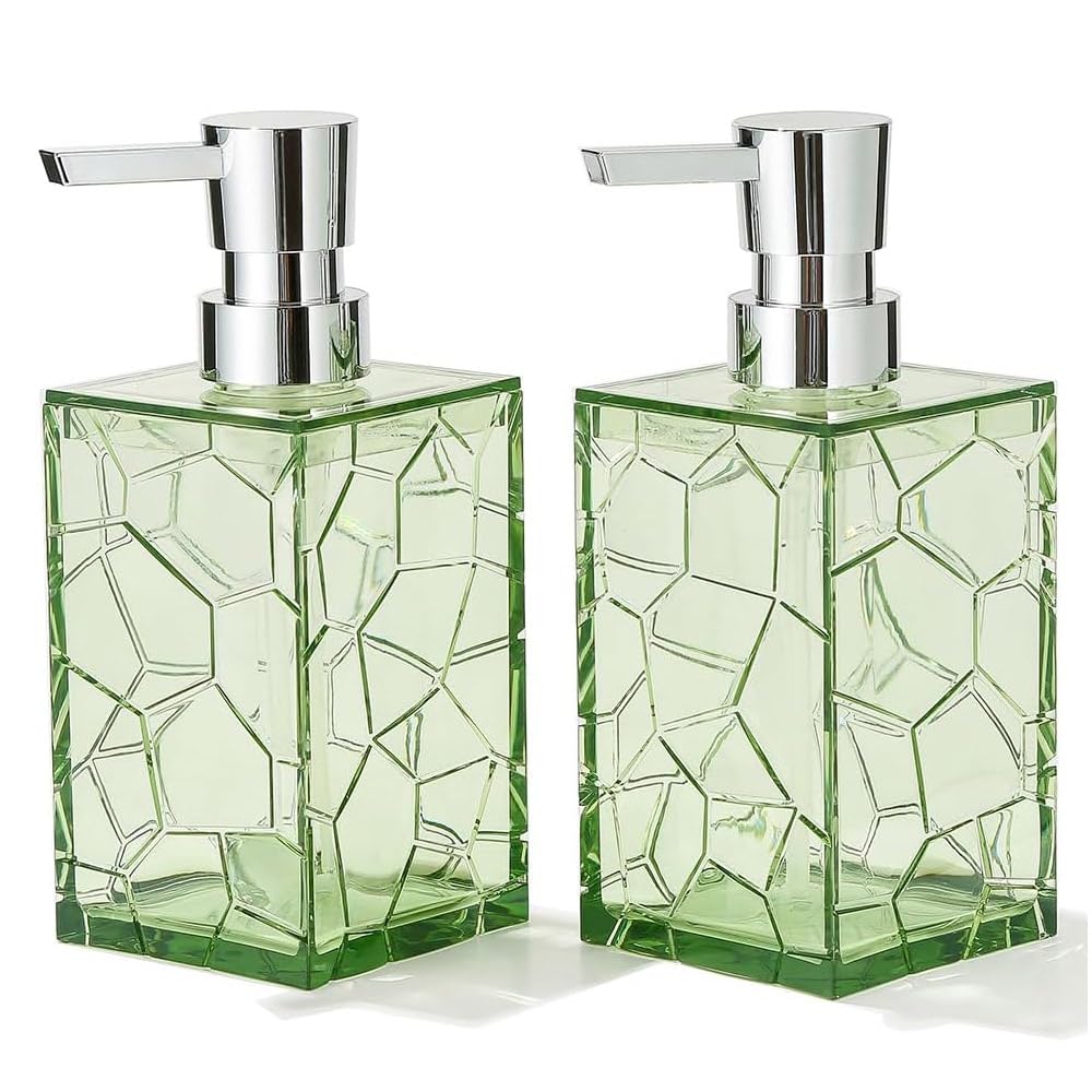 2 Pack Hand Soap Dispenser Set